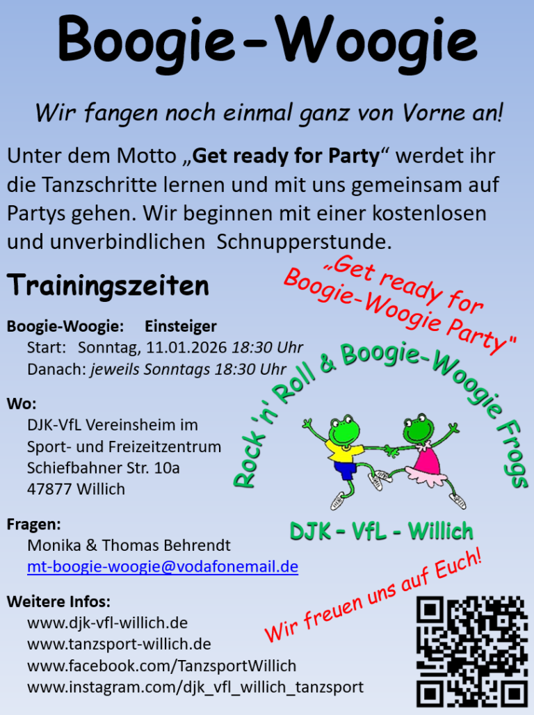 Get ready for Boogie-Woogie Party