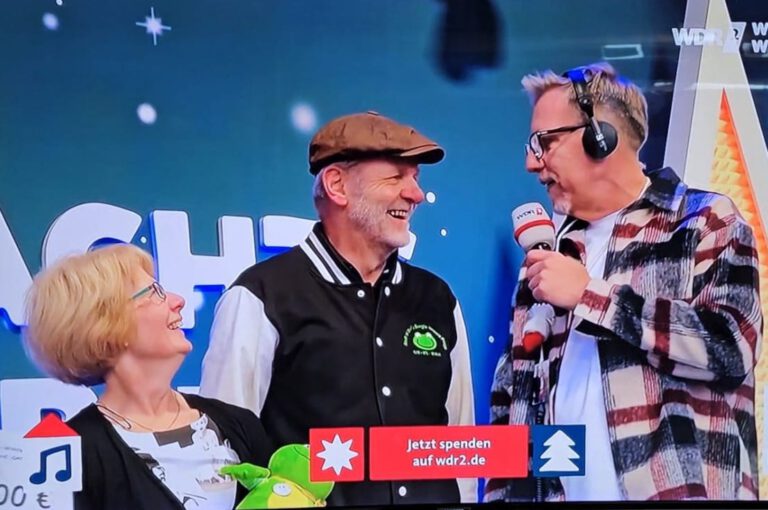 Boogie-Woogie tanzen gegen den Hunger in der Welt beim WDR2 Weihnachtswunder