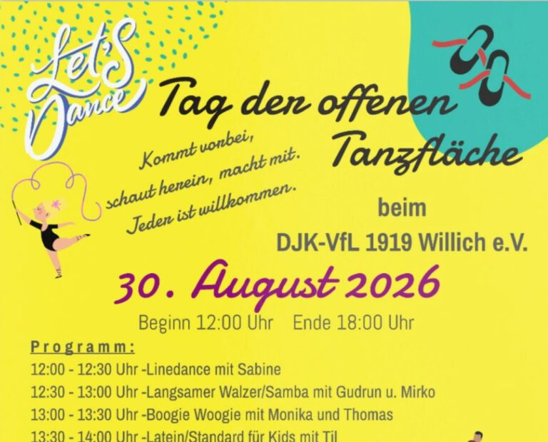 Tag der offenen Tanzfläche